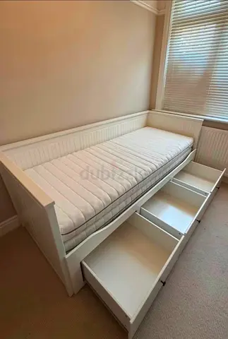 Ikea hemnes day bed with mattress 2
