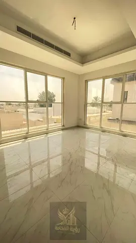 ارخص فيلا فخمة في الجزات فيلا B أول ساكن دورين تصميم عملي أربع غرف ماستر مع غرفة خادمة وإطلالة بانورامية على شارع رئيسي مع باركن خاص