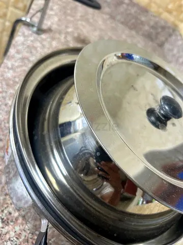 china pot Stainless steel rice cooker pot with lid - good condition