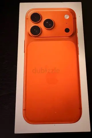 iPhone 17 Pro 256 GB (eSIM only) Cosmic Orange 5G  - Middle East Version