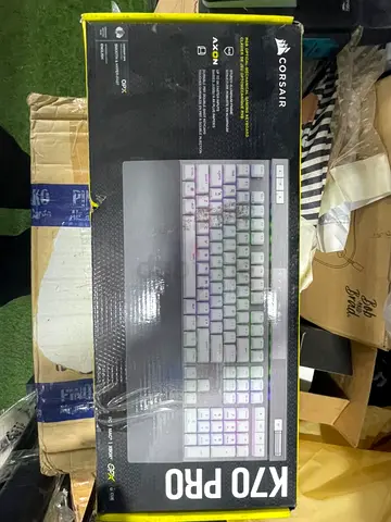 Corsair K70 PRO RGB Optical-Mechanical Gaming Keyboard (OPX Switches) – Brand New in Box