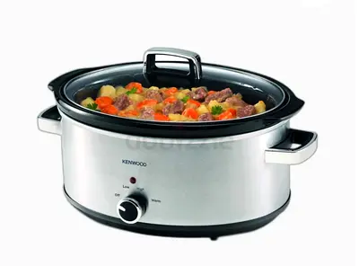 Kenwood 6L Slow Cooker / Crock-Pot - Stainless Steel