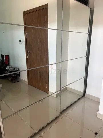 Ikea Mirrored 2-Door Sliding Closet for sale