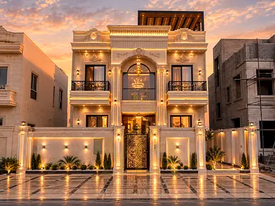 ** فرصة سكنية بتصميم كلاسيكي راقٍ | فيلا فاخرة للبيع في الحليو 2 - عجمان** احصل على منزل عائلي متكامل يجمع بين الفخامة والتوزيع العملي للمساحات