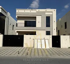 Villa for Sale in Al Bahia | 5 Master Bedrooms | Majlis & Living Hall | Modern Kitchen | Fees Includ