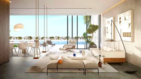 Corner villa | private pool | sunset view