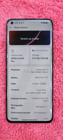 Oppo find X5 Pro (12GB/256GB) - Good Condition, Unlocked