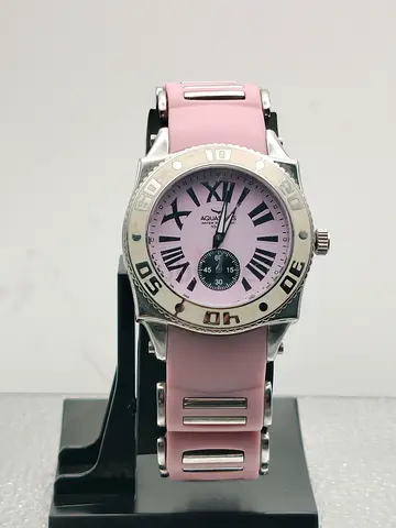 Aqua Swiss ladies watch in battery operated available