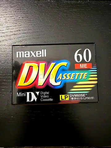 Maxell Mini DV 60 Minute Digital Video Cassette (Sealed/Unused)
