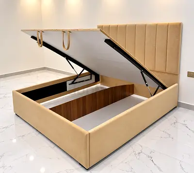 Brand new queen size storage bed good quality available