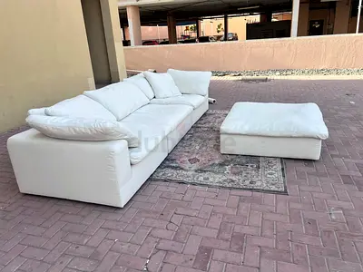 Marina home Modular sofa with footstool