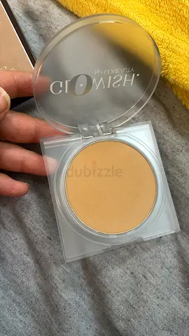 Original Glowish by huda beauty Compact Powder (Beige) - Lightly Used