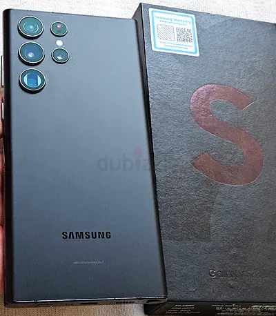 Samsung S22 Ultra 5G
Condition Like New 
Rom 256GB 
Ram 12GB 
Everything Working