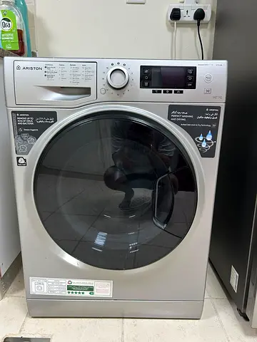 Ariston Front Load Washer Dryer Silver