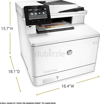 HP Color LaserJet Pro Multifunction Printer - Good Condition