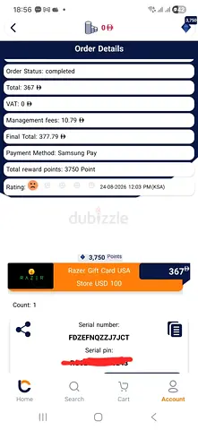 Razer Gold Gift Card