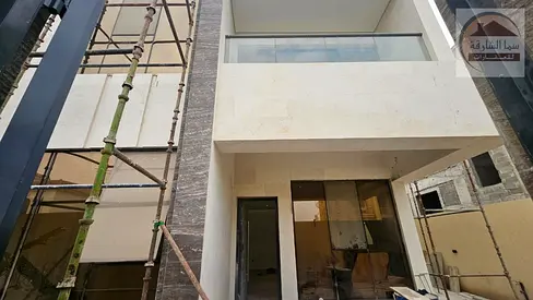 ✨ Two luxury villas for sale in Al Houashi – Sharjah ✨ Exceptional luxury • Huge area • Sophisticated architectural design • High-quality finishes. A