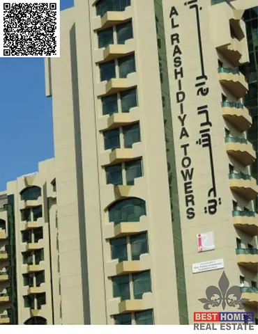 1 bhk available for sale in Rashidiya tower, Ajman