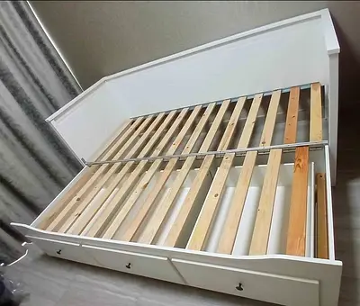 Ikea hemnes day bed with mattress 2