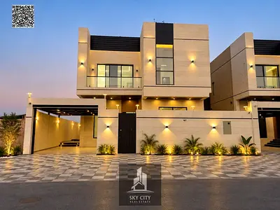 فيلا مقابل المسجد  بسعرمميزللبيع شامل الكهرباء والماء والمكيفات ورسوم التسجيل  تملك حر تصمييم فلل دبى على شارع 311 مباشرمن المالك مباشر.
