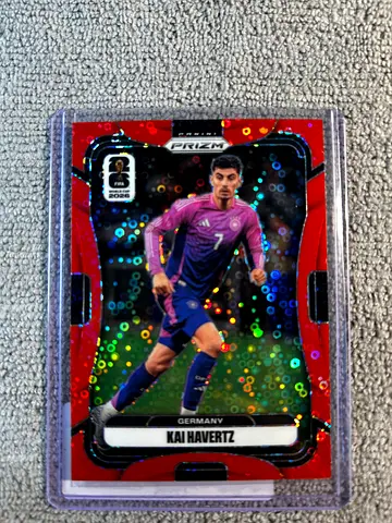 Kai Havertz 2026 Panini Prizm FIFA World Cup Red Disco /99