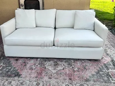 Comfortable crate and barrel Stylish sofa