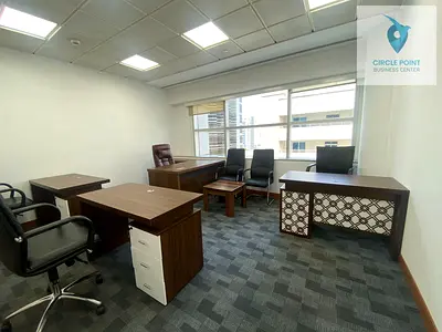 Free 1 Month Rent | Commercial Furnished Office Space for Rent in Port Saeed, Deira