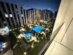 Luxury 1bhk 2washroom with balcony Waldrop cover parking with gym pool KIDSPLAY AERA al jada in side