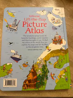Classifieds: Usborne Lift-the-Flap Picture Atlas (children's