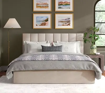 Brand New king size bed including mattress good quality king bed storage