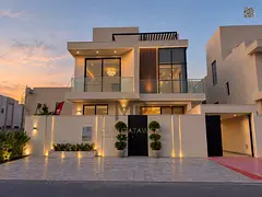 Distinctive villa for sale in Al Zahia – Ajman | 5 master bedrooms | Elevator | Electricity, water
