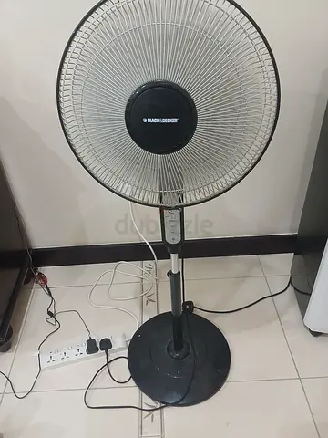 Black+Decker Standing Pedestal Fan - Good Working Condition