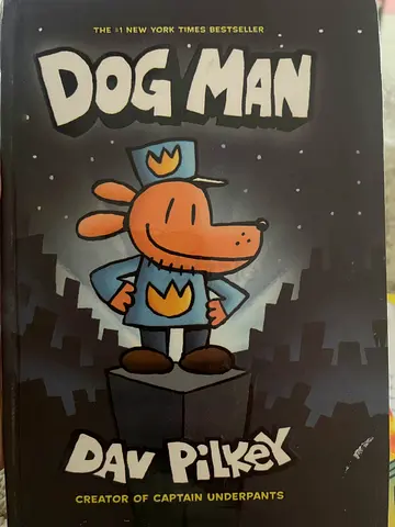 Dog Man by Dav Pilkey - Paperback comic (Captain Underpants creator)