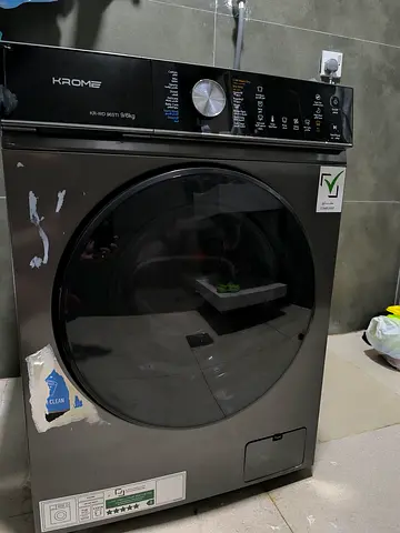 Krome Front Load Washer/Dryer Compact 595mm - Very Good Condition