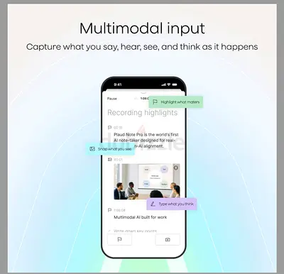 Plaud Note AI Voice Recorder Transcription & Summaries for Meetings Calls AI Note Taker for Lectures