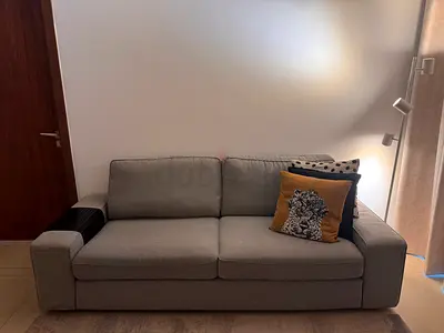 Gray 3-seater Sofa in Good Condition, Modern Design - IKEA KIVIK
