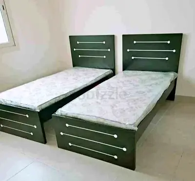 🛏️ New Wooden MDF Single Bed with Mattress – Same Day Delivery