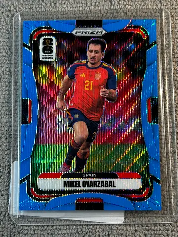 Mikel Oyarzabal 2026 Panini Prizm World Cup Blue /225