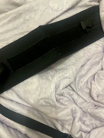 Black Hip Thrust Weight Holding Strap