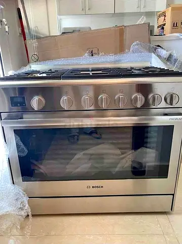 Bosch Series 8 Full Gas Cooker 90x60cm With Oven Excellent Condition