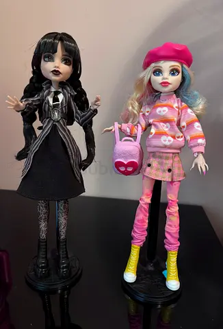 Monster High Wednesday Addams and Enid Sinclair Dolls