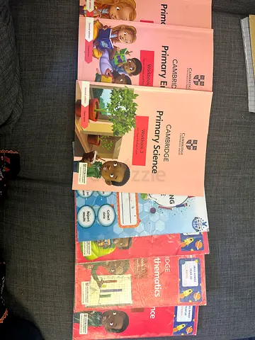 Cambridge Primary Science & English Workbooks - Set of Primary School Books