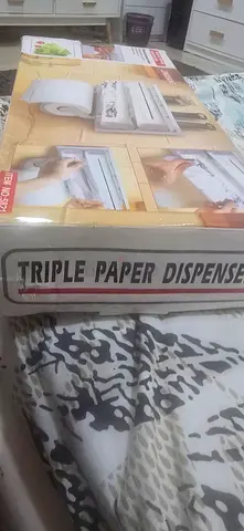 Triple Paper Dispenser Wall-Mounted - New in Box