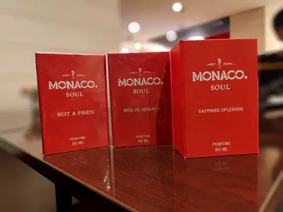 Monaco Soul Perfume Set - 3 x 80ml (Nuit A Paris, Mer de Monaco, Sapphire Splendor)