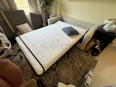 IKEA vimle Two Seater Sofa Bed Beige