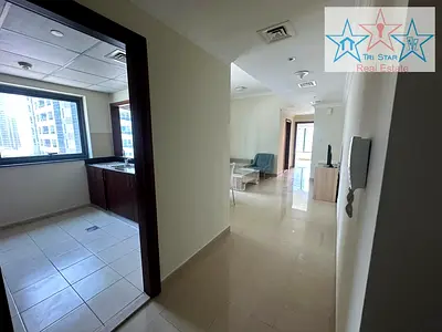 شقة بغرفة نوم واحدة | تايم بليس دبي مارينا | إطلالة على المدينة والمسبح