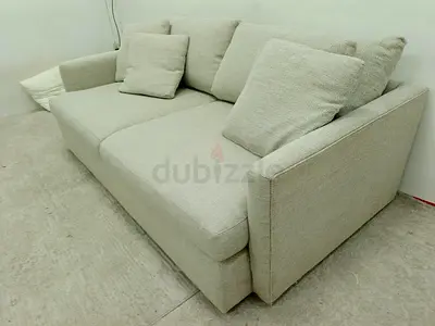 Perfect condition crate&barrel three seater sofa