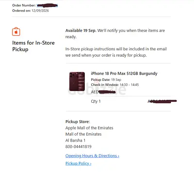 iPhone 18 Pro Max - Burgundy - 512 GB