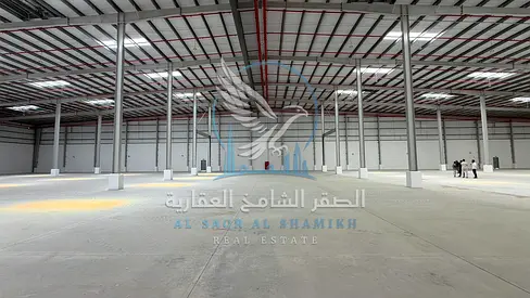 New 60,000 Sq. Ft. Warehouse for Rent in Sajaa