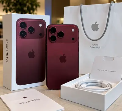 iPhone 18 Pro — Burgundy — Brand New / Sealed — AED 6,000 — Dubai